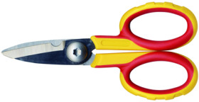 Electronic scissors, L 140 mm, 145 g, stainless steel, 492001