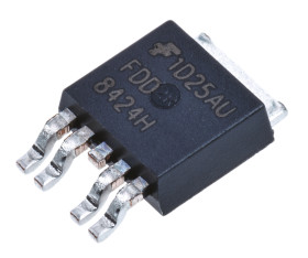 MOSFET N/P-kanałowy-kanałowy 6,5 A; 9 A DPAK (TO-252) 40 V SMD Wspólny dren 3.1 W 24 miliomów, 54 miliomów