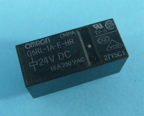 24V 16A G5RL-1A-E-HR OMRON SPST PRZEK.