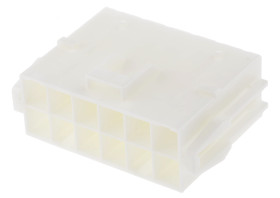 Obudowa złącza 12-pinowe 2-rzędowe raster: 6.2mm JST Żeński Montaż na kablu VL Styk męski serii VL