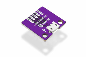MicroUSB female connector breakout
