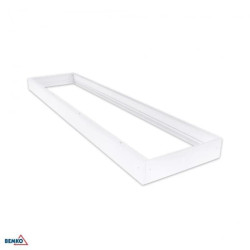 Ramka montażowa do panelu LED 30x120 biała ECO WYS. 68mm C79-RNT123-WH-ECO2