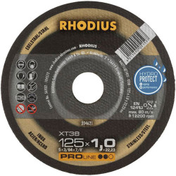 Rhodius 205702 XT38 Cutting Disc 230mm for Stainless Steel and Steel