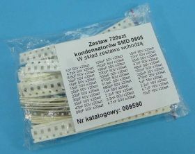 ZESTAW KONDENSATORÓW 0805 720szt