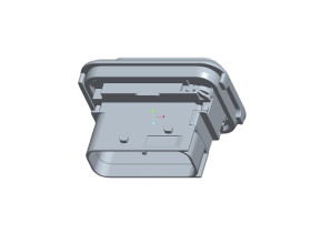 Złącze samochodowe 16-pinowe TE Connectivity 2-rzędowe Męski HDSCS Wciskane Obudowa złącza samochodowego