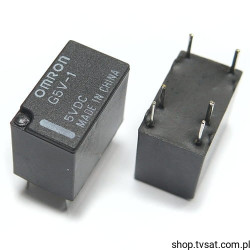G5V-1-DC5 Relay 5VDC 1A R=167 Ohm THT OMRON