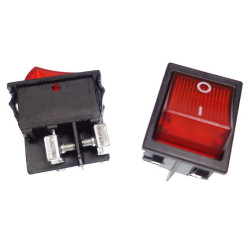 Wyłącznik WA-12PS śrubowy czarny przełącznik do listw ŁKD-2N-2