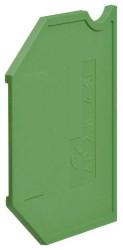 Hager KWE01GR Płyta końcowa zielony 1 szt.