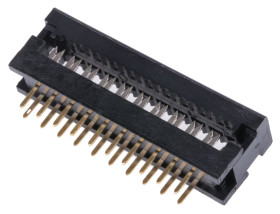 Złącze IDC 20-pinowe 2-rzędowe raster: 2.54mm Męski Montaż na kablu RS PRO