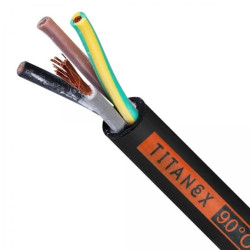 Przewód w gumie H07RN-F/ OnPd 4x2,5mm2 450/750V Helukabel Nexans TITANEX /100m/