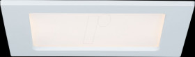 92068 LED recessed panel, 11.1 W, 2700 K, square, white