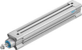 Siłownik pneumatyczny z tłoczyskiem skok: 200mm Festo Ø 32mm dwustronnego działania Action DSBC-32-200-D3-PPSA-N3