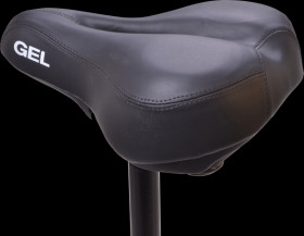 Bike - bike saddle, recess, gel insert