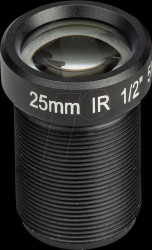 SC0861 Raspberry Pi - Lens for M12 socket, 25mm, up to 5MP