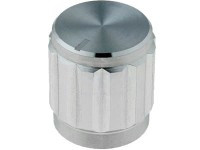 GALKA-60-15 Gałka potencjometru obrotowego, średnica 15 mm (na ośkę 6 mm) aluminium