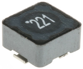 Cewka indukcyjna drutowa SMD 220 μH ±20% SRF: 4.8MHz Idc 440mA, rdzeń ferrytowy