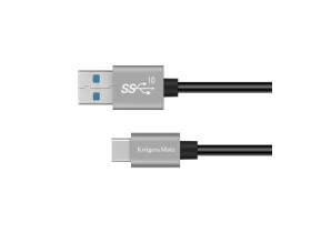 Kabel USB - USB typu C 10 Gbps 1 m Kruger&Matz Basic