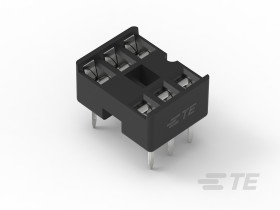 Podstawka DIL 2.54mm Pitch 7.62mm Row Spacing 6-pinowe, Przewlekany, 1A TE Connectivity
