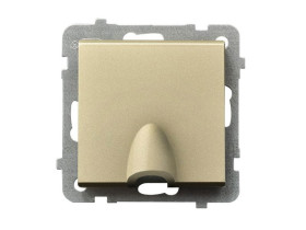 SONATA Przyłącz kablowy szampański złoty GPPK-1R/m/39 OSPEL