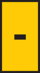 Etykieta kablowa HellermannTyton CWML--260-YE-260-YE 592-12071, 900 szt.