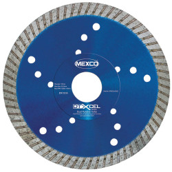 MEXCO DTXCEL12522 XCEL Grade Dual Purpose Turbo Diamond Blade 125 x 22mm