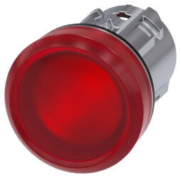 Lampka sygnalizacyjna czerwona 22mm metal SIRIUS ACT 3SU1051-6AA20-0AA0