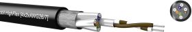 Przewód sieciowy Kabeltronik 531826700-1, CAT 7, S/FTP, 4 x 2 x 0.13 mm², czarny, Produkty w metrach bieżących