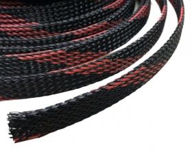 OPLOT POLIESTROWY 6MM/12MM CZAR/CZER T1