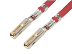 Wstępnie zaciskane przewody, seria: MX150, dł.: 225mm