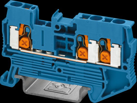 1343121 Continuity terminal, XT 2.5 TWIN - blue