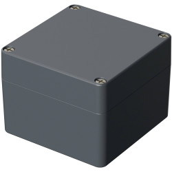 BOPLA 01120000 Euromas Splash-protected Aluminium Casing silver-grey.