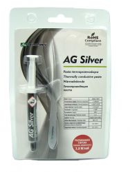 AG Silver Pasta Termoprzewodząca - 3g (3,8W/m•K)