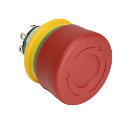 16MM EMERGENCY STOP 2XNC PULL/TWIST RSET