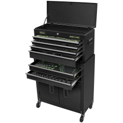 Sealey S01267 Top Chest &amp; Rollcab Combination 6 Drawer with Tool Kit 247pc