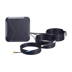 Antena wielopasmowa MAT-5G-PA-SM-3-06-3m Śruba, SMA Panel, MOXA 6dBi 2G (GSM/GPRS), 3G (UTMS), 4G (LTE), 5G NR