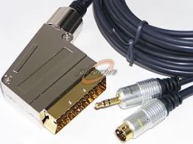 KABEL SCART-4xCINCH 1.5m