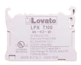 Element testowy do LPXLE i LPXLPB LPXT100