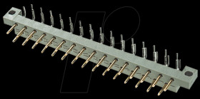 101A10119X Pin header, 31-pin, DIN 41617, PCB, angled