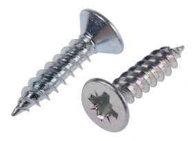 Wkręt do drewna Stalowe No. 8 typ Countersunk RS PRO