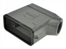 Obudowa złącza Han A, 19200101540, wyjście kątowe