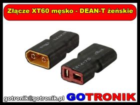Złącze XT60 męsko - DEAN-T żeńskie
