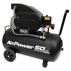 Sealey SAC5020A Compressor 50L Direct Drive 2hp