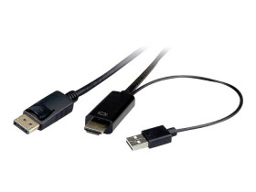kabel HDMI, DisplayPort, USB