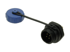 Wtyk; SP1312/P4-C-FO; 4 tory; lutowany; 0,75mm2; SP13; na panel; 13mm; IP68; 5A; 200V; Weipu; RoHS; SP1312/P4-C