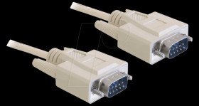 82982 Cable serial, SUB-D 9, 5 m, plug/plug