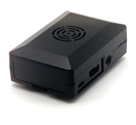 LoveRPi Active Cooling Media Center PC Case for Raspberry Pi 3 and Libre Computer CC Boards - White / MicroUSB