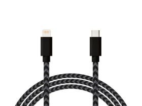 KABEL USB C - IPHONE 1M PLECIONKA