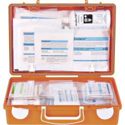 Sohngen 0350108 First Aid Case 310x130x210mm Orange with Burn Kit