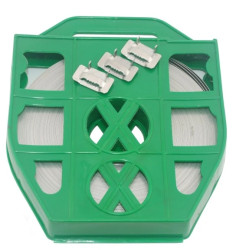 Taśma ze stali nierdzewnej do mocowania na słupach energetycznych, 20mm x 0,7mm, 50m Extralink F207 SS202
