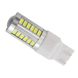 Dioda LED T20 33SMD5730 HQ żarówka W21W/5W 12-24V 6500K dwuwłóknowa